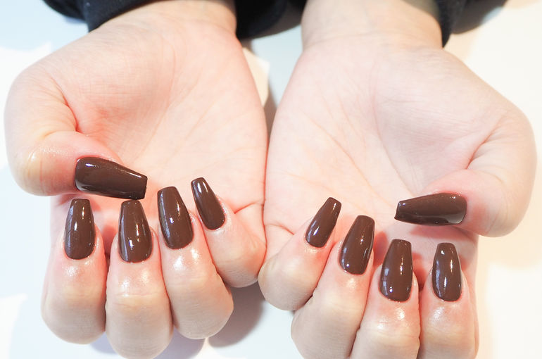 チョコレートネイル